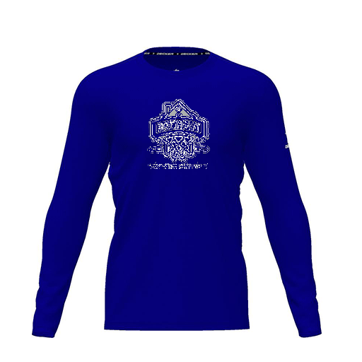 [FTLCDFRY-YXS-LOGO1] Dri Fit Performance T-Shirt (Youth XS, Royal, Logo 1, Long Sleeve)
