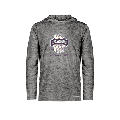 [FOLHCGBK-YS-LOGO1] Decker Youth Charge Hoodie (Youth S, Black, Logo 1)